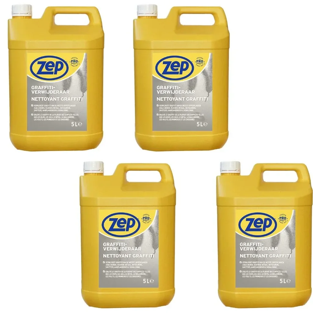Graffiti-Entferner - 5 L x 4 Stück - Sparpack - 4 Stück