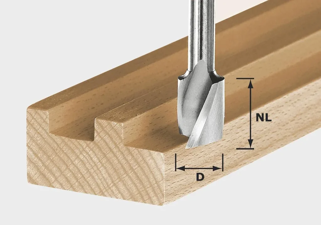 Nutfräser HS Spi D6 / 16
