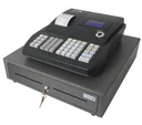 Registrierkasse mit 4 + 8 Fächer, Hub-Tastatur und TSE 3-Jahres-Lizens
