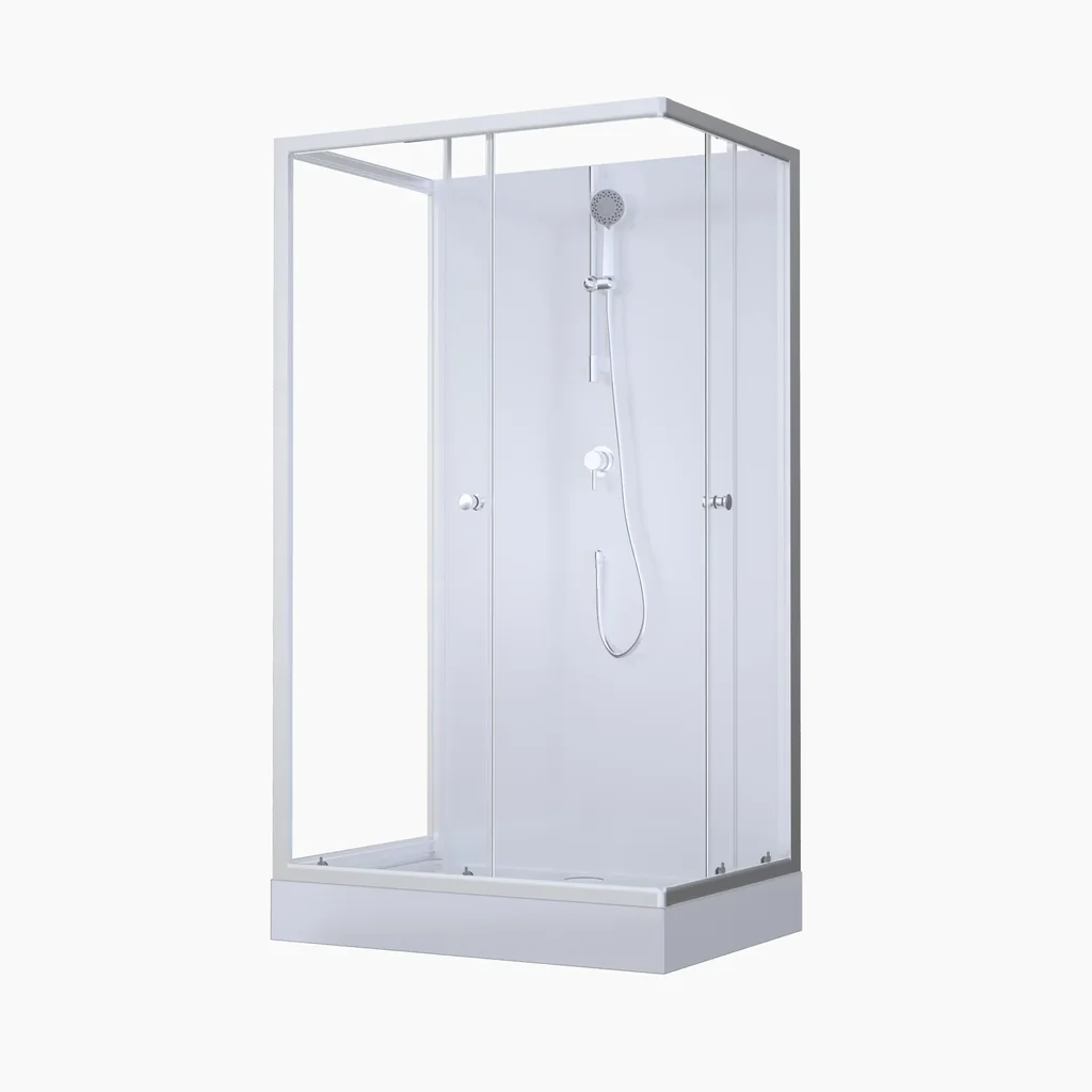 Komplettdusche "White Dream" 80 x 110 x 200 cm