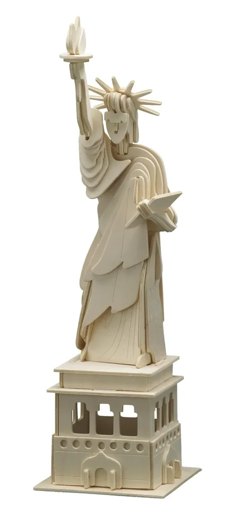 Holzbausatz "Freiheitsstatue", 39 x 11 cm