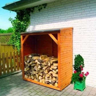 Kaminholzschrank