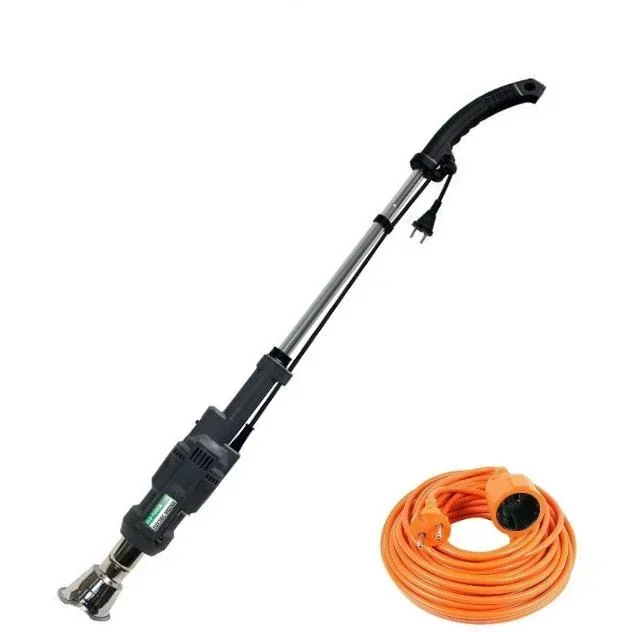 Hozelock Elektrischer Unkrautbrenner Ecopower 2000 Watt mit 10 Meter Verlängerungskabel