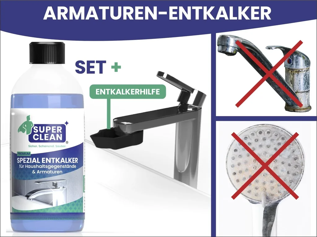 Armaturen Entkalker 500 ml + Entkalker Cap