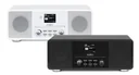 Design DAB+/UKW-Radio mit Bluetooth, CD, USB, Aux-In und Encoding holzfarben