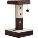 Kratzbaum Katzenbaum Spielbaum mit Ball und Roller Mäuse L35 x B35 x H60,5 cm