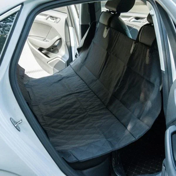 Hundedecke Autodecke wasserdicht Schwarz L147 x B137 cm