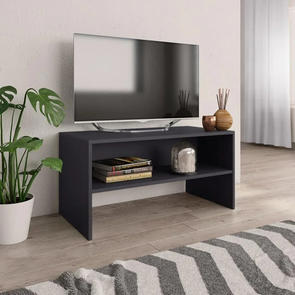 TV-Schrank 80x40x40 cm Spanplatte grau