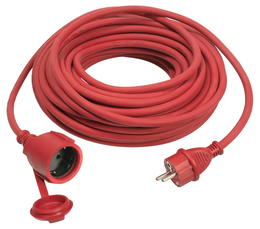 Gummi Verlängerung rot, H07RNF3G, 1,5 mm² - 30 m