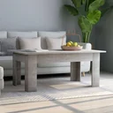 Couchtisch 100x60x42 cm Spanplatte betongrau