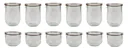 Einkochglas TULPE-Form 1/2 Liter, 6er Pack, 580 ml Volumen