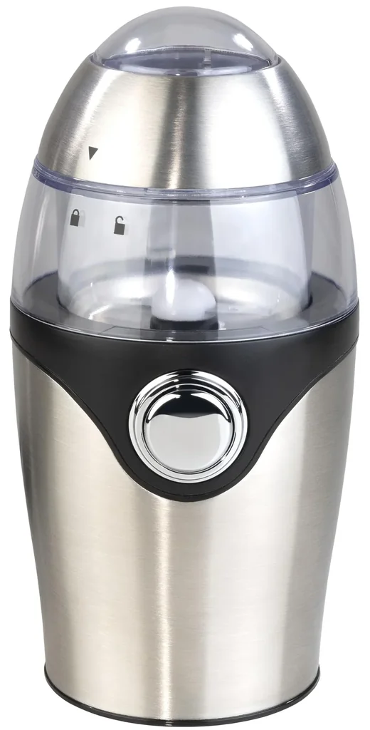 Elektro Kaffeemühle aus Edelstahl, 150 Watt