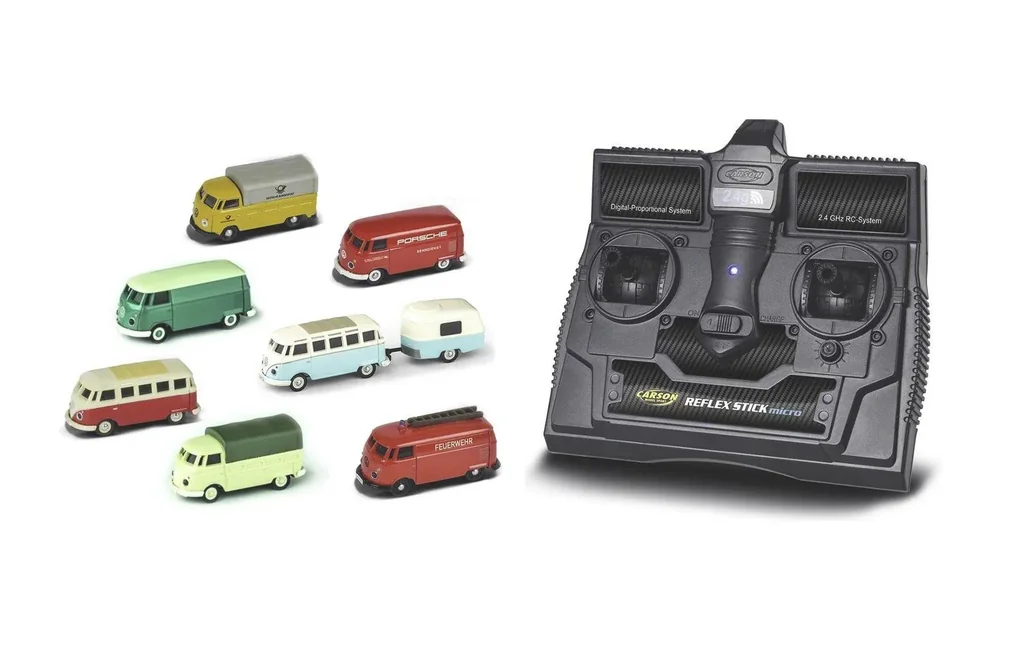 VW T1 Bus Deutsche Bundespost 1:87 2.4 GHz 100%RTR