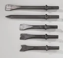 Druckluft-Meißelhammer - Set - 5 teilig