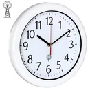 Wanduhr - Wasserdicht - 33cm - Weiß