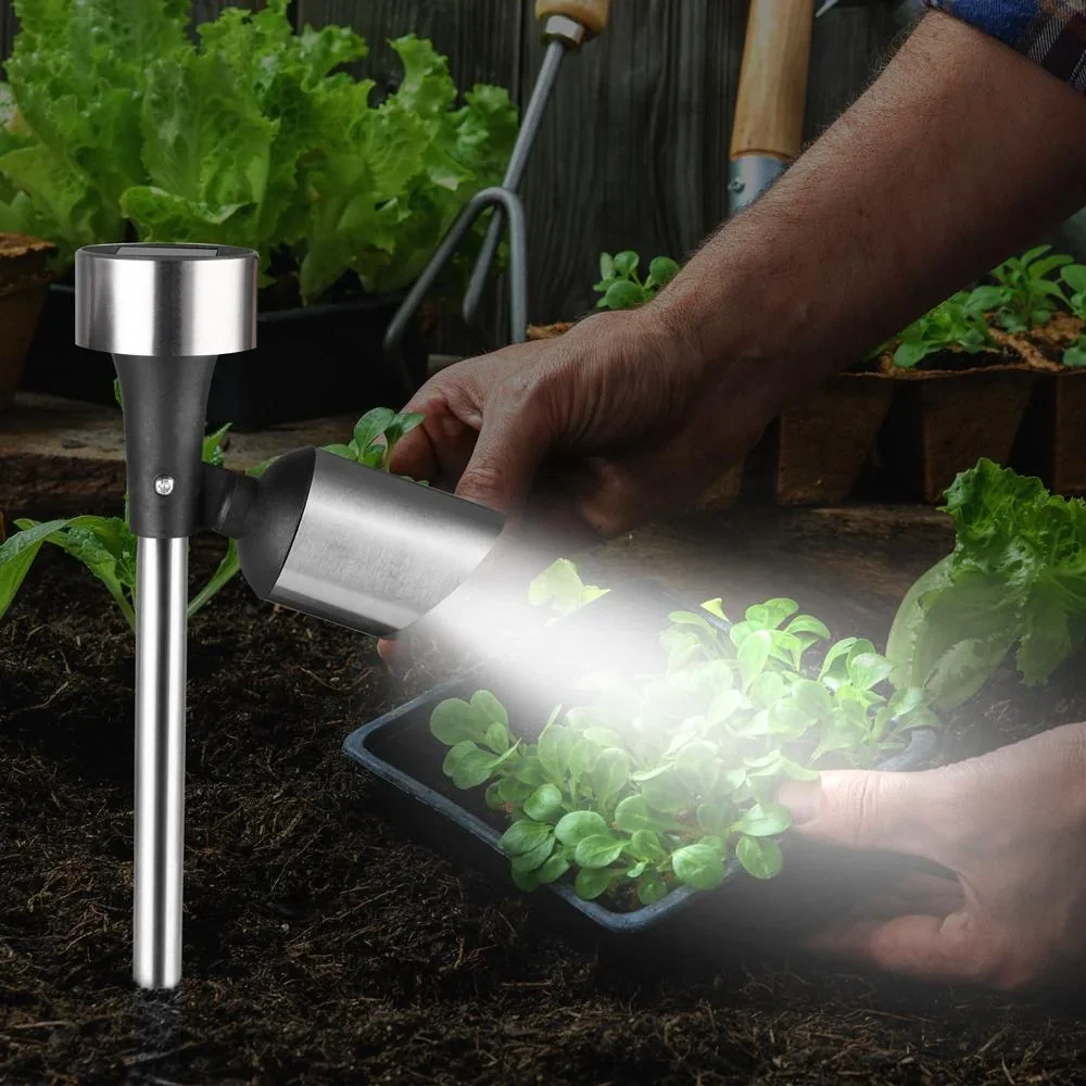 6er-Set LED-Solar - Gartenleuchte -