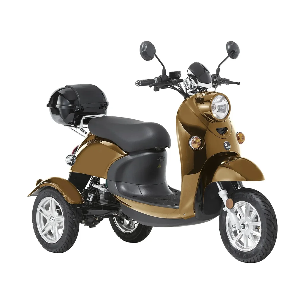 3-Rad E-Mobil Modena 25 km/h: 60V/20Ah Blei-Gel, kupfer