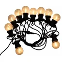 VT-71510 LED-Piercing-Kabel - 5 Meter - Mit Stecker - 10x 0,6w LED-Lampen