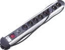Aluminium Steckdosenleiste 4-fach