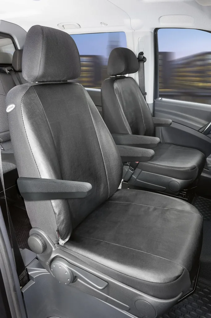 Passform Sitzbezüge - Kunstleder für Mercedes Viano W639 und Vito W639 ab BJ 06/2003 bis 05/2014