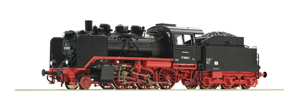 Dampflokomotive 37 1009 (ex BR 24) der Deutschen Reichsbahn