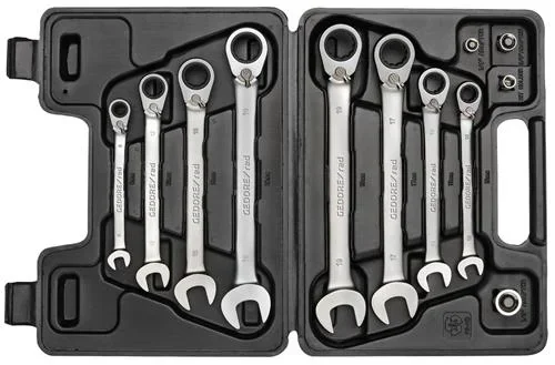 Ringratschenmaulschlüssel Satz SW8-19 mm 12-teilig