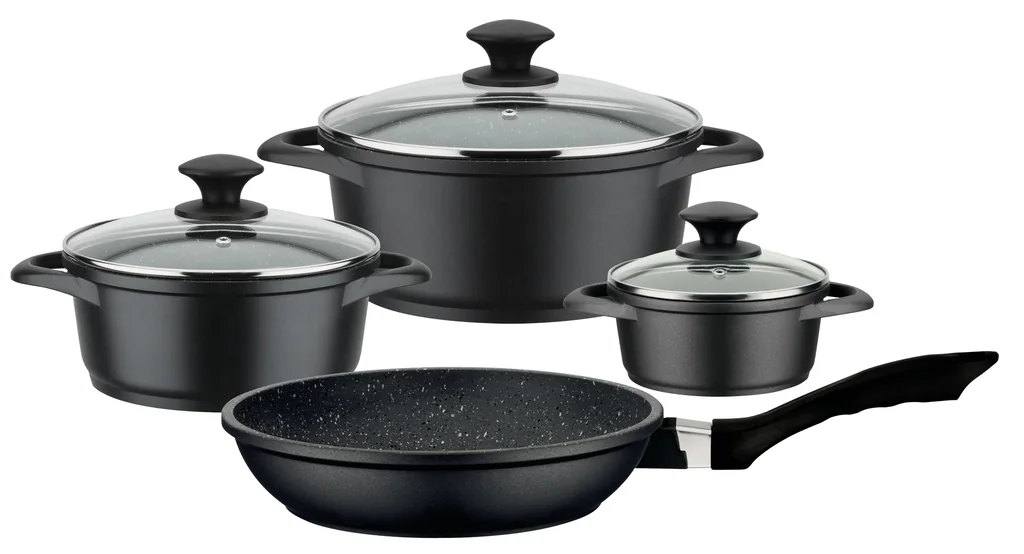 Kochtopfset 7-tlg Gourmet Granit