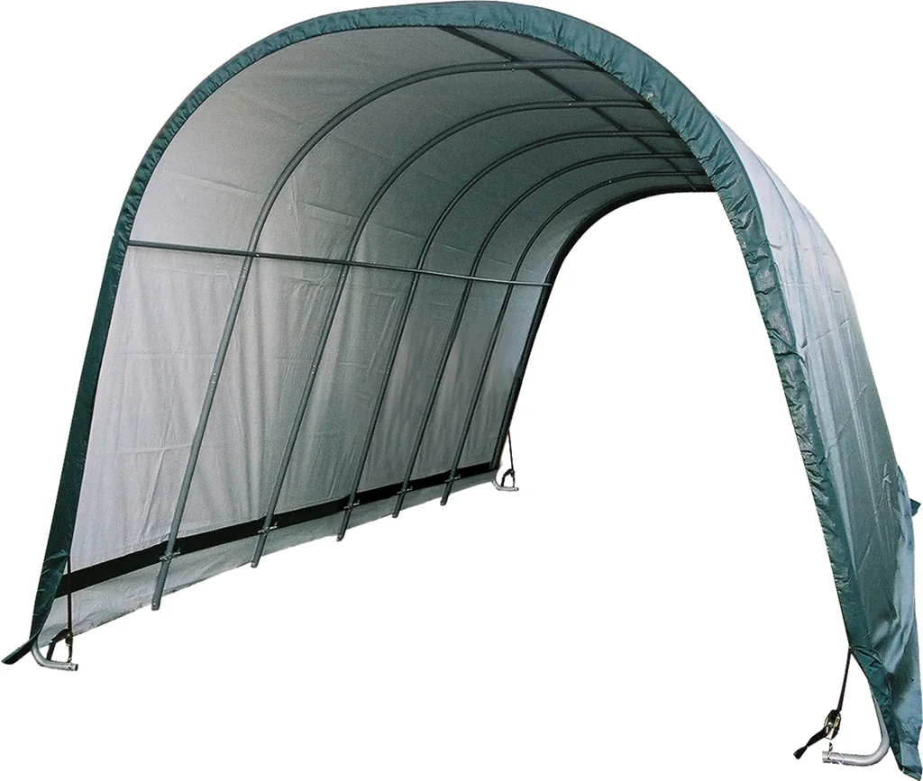 Weidezelt Run-In-Shed 29,2 m², grün