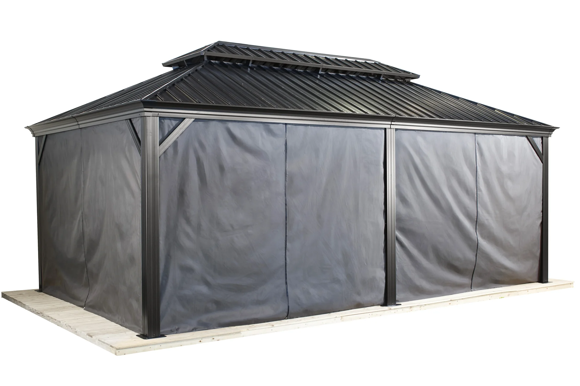 Vorhang-Set passend zum Pavillon Messina 12x20