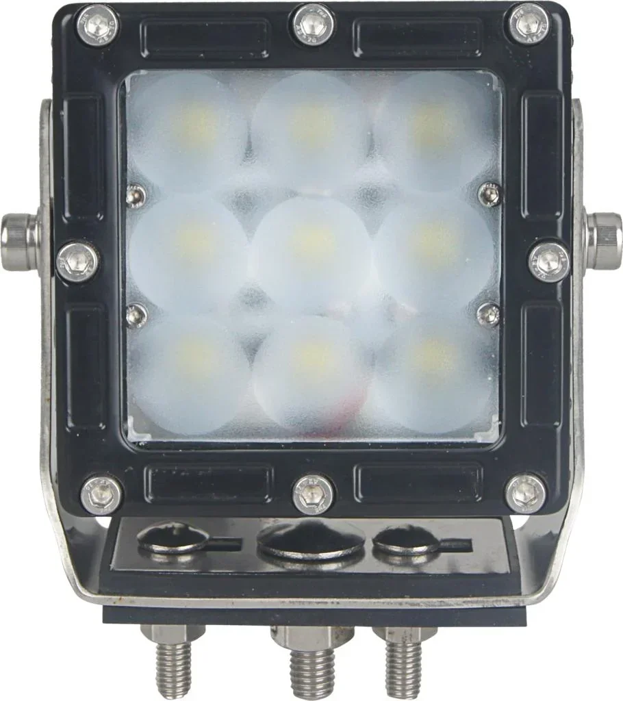 LED-Arbeitsscheinwerfer, quadratisch 9 LEDs 45 Watt