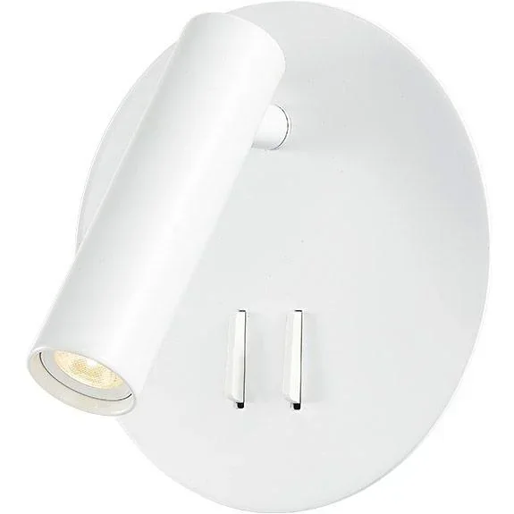 VT-2963 LED-Wandleuchte - Weiß - 3W - 180 Lumen - 3000K - Ideal für neben Ihrem Bett