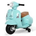 VESPA Elektromotorrad Kindermotorrad Elektrofahrzeug 18-36 Monate 3 km/h LED-Licht Sound PP-kunststoff Metall Grün