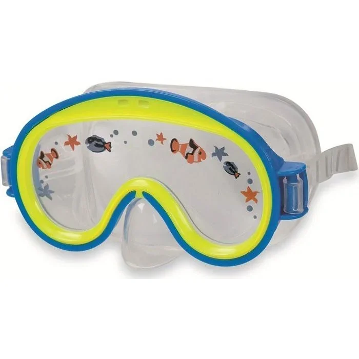 Kinder-Maske bis 8 Jahre blau