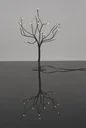 Baum 30 cm mit 15 Mikro LED