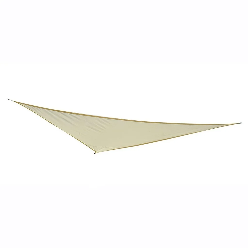 Sonnensegel Dreiecke Cream 5x5x5 m Polyester - wasserabweisend