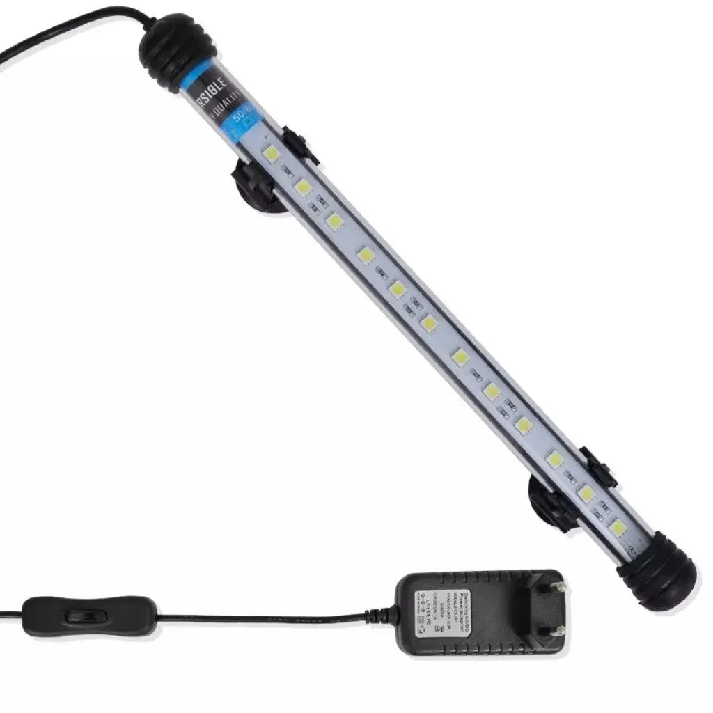 LED-Aquarienleuchte 28 cm weiß
