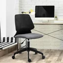 Drehstuhl Bürostuhl Schreibtischstuhl rollbar höhenverstellbar ergonomisch gepolstert Leinen 60 x 50 x (84 93) cm