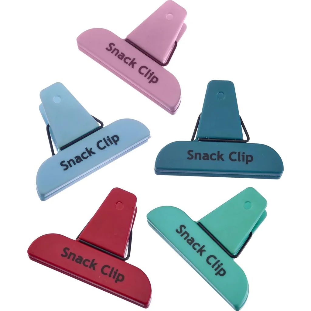 Beutelclips "Fresh", 5-teilig