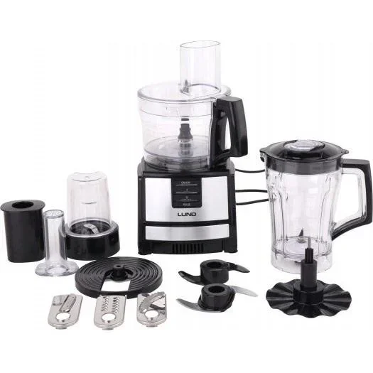 Küchenmaschine 8-in-1 - Mixer/Mixer - 550 W - Edelstahl