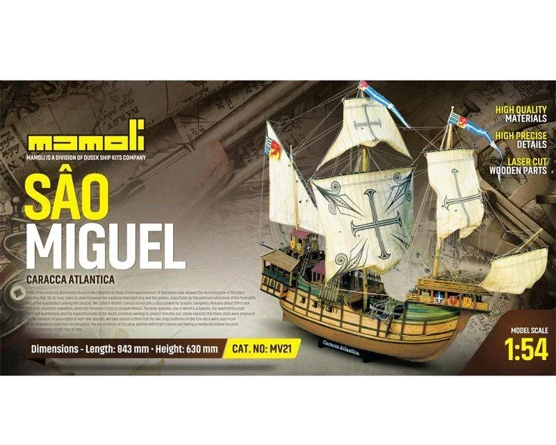 Bausatz Sao Miguel Maßstab 1:54
