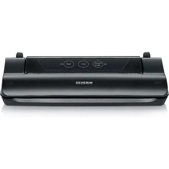Vakuumverpackungsmaschine - für PE, PP und PVC - 110 Watt - Schwarz
