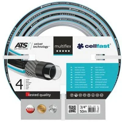 CELLFAST - GARTENSCHLAUCH - MULTIFLEX ATS VARIANT VT - 3/4" - 50 m