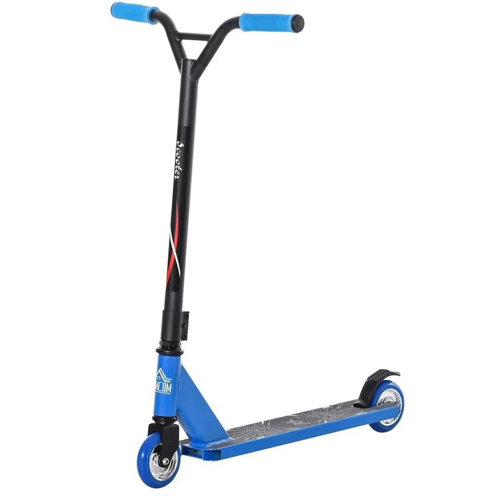 Stunt Scooter ABEC-7 Kugellagern Aluminium PU Blau 68 x 46 x 84 cm