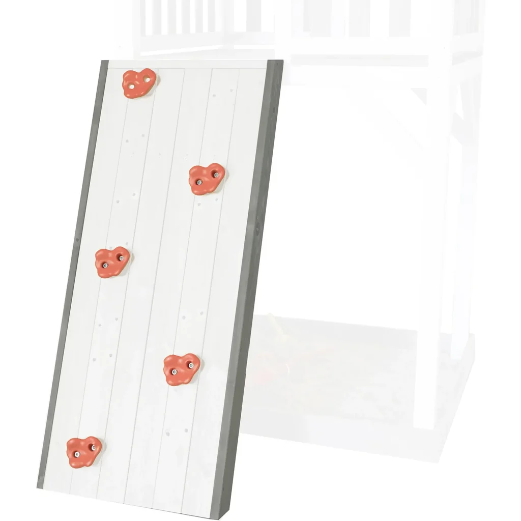 Kletterwand (Grau / Weiß)