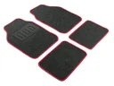 Auto - Teppich "Regio", rot, 4er Set