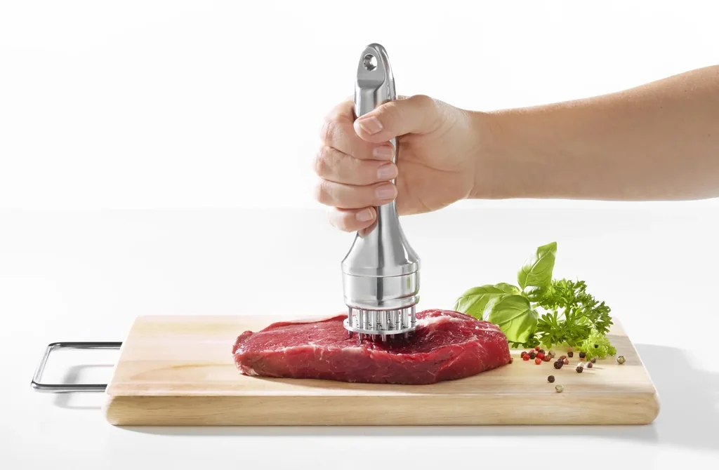 Fleischzartmache, Edelstahl - Steaks wie beim Metzger