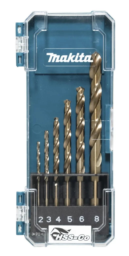 Bohrer-Set HSS-Co 6-teilig