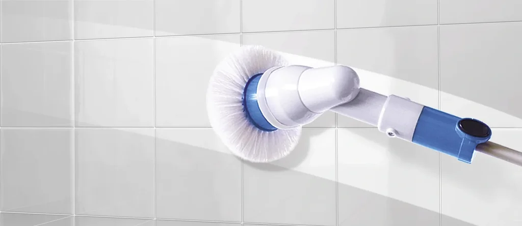 Reinigungsbürste "Hurricane Spin Scrubber", Türkis, 7-teilig