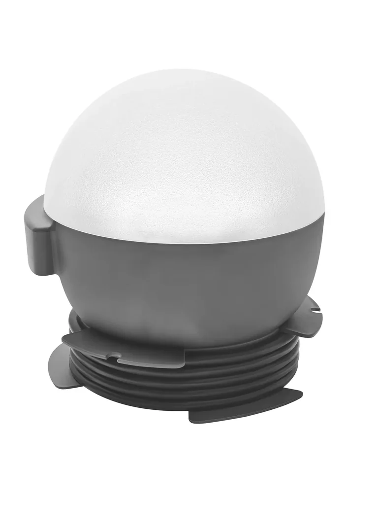 LED Arbeitsleuchte Future Ball 20W, mit Steckdose