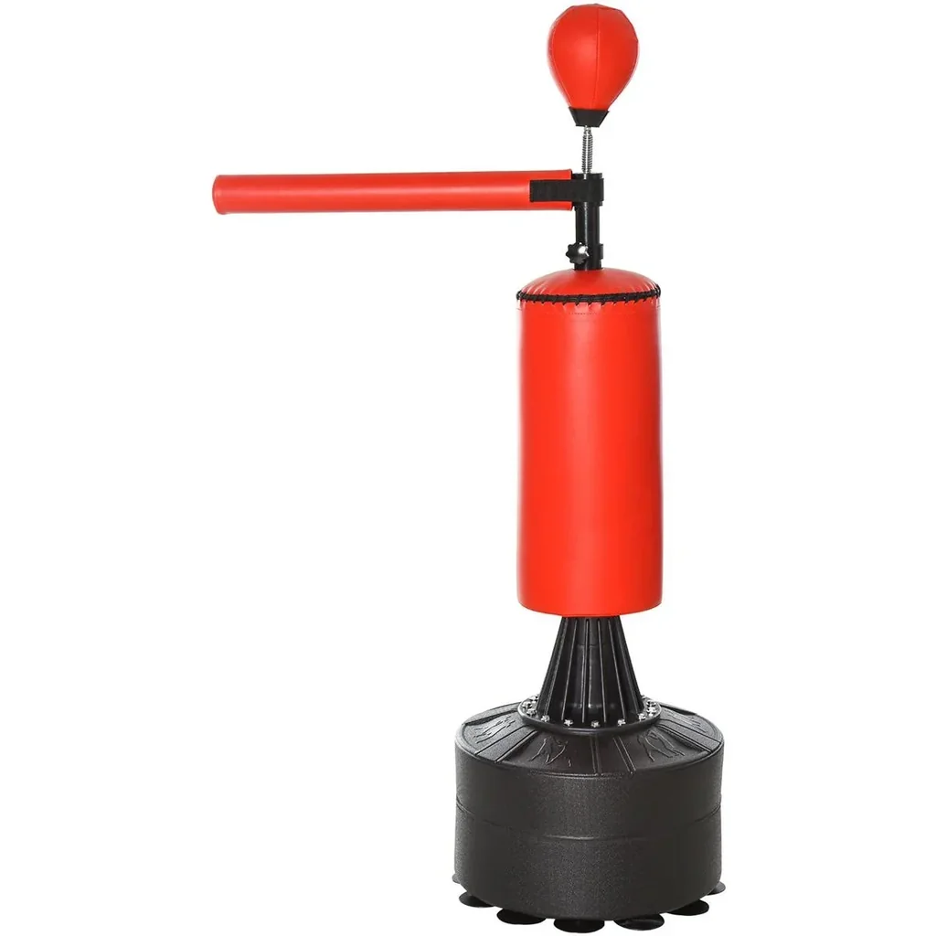 Boxtrainingsgerät mit drehbaren Arm